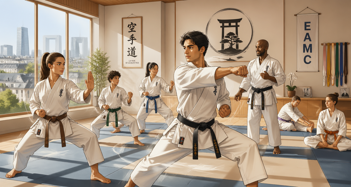 Karaté Courbevoie : clubs, cours et tarifs 2026
